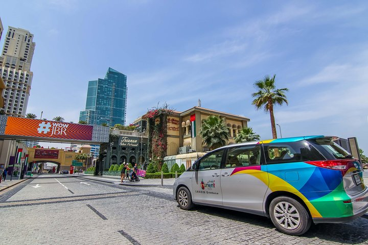 Experience a seamless arrival in Dubai surrounded by stunning architecture and palm trees as you travel comfortably to your hotel with a dedicated driver. Enjoy every moment of your journey.